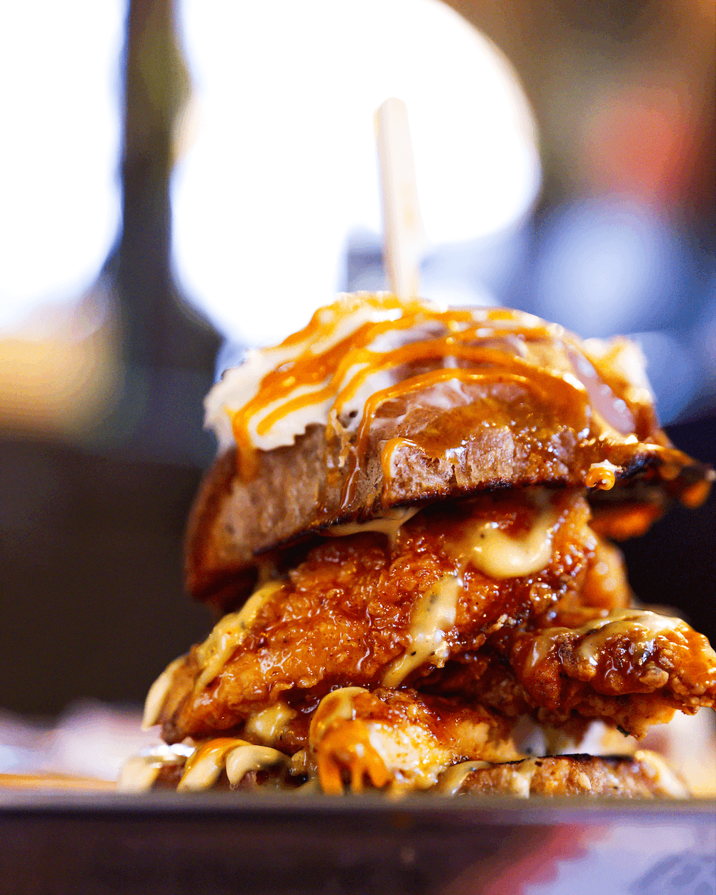 Indulgent burger at Bun X Norwich